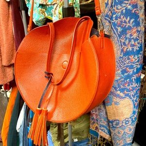 Darker orange purse
